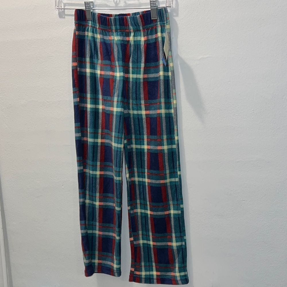 Cuddl Duds Multicolor Plaid Pants M/8